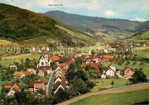 AK / Ansichtskarte Glottertal Kandel Kat. Glottertal Schwarzwald