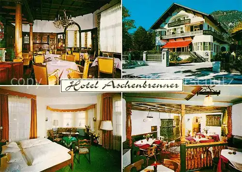 AK / Ansichtskarte Garmisch Partenkirchen Hotel Aschenbrenner Kat. Garmisch Partenkirchen