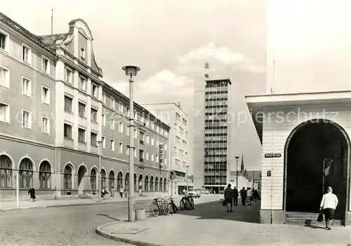 AK / Ansichtskarte Neubrandenburg Thaelmannstrasse Kat. Neubrandenburg