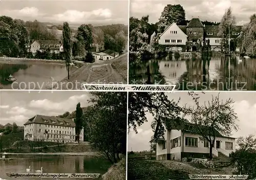 AK / Ansichtskarte Neuvandsburg West Diakonissen Mutterhaus Bleibergquellen Schule