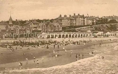 AK / Ansichtskarte Bournemouth UK from the Pier Beach Kat. Bournemouth