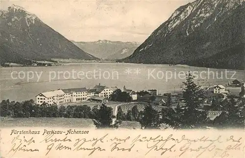 AK / Ansichtskarte Pertisau Achensee Fuerstenhaus Alpenpanorama Kat. Eben am Achensee