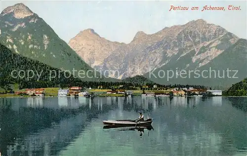 AK / Ansichtskarte Pertisau Achensee Blick ueber den See zu den Alpen Kat. Eben am Achensee