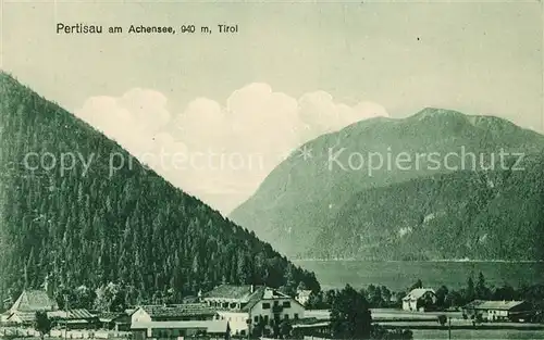 AK / Ansichtskarte Pertisau Achensee Teilansicht Blick ueber den See Alpen Kat. Eben am Achensee