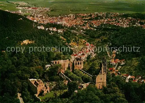 AK / Ansichtskarte Bad Duerkheim Klosterruine Limburg Fliegeraufnahme Kat. Bad Duerkheim