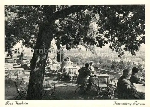 AK / Ansichtskarte Bad Nauheim Johannisberg Terrasse Kat. Bad Nauheim