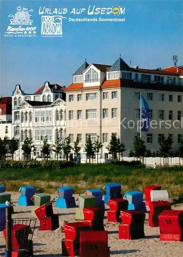 AK / Ansichtskarte Bansin Ostseebad Bansiner Hof Hotel Restaurant Kat. Heringsdorf