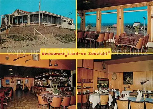 AK / Ansichtskarte Ameland Restaurant Land en Zeezicht Gastraeume Kat. Niederlande