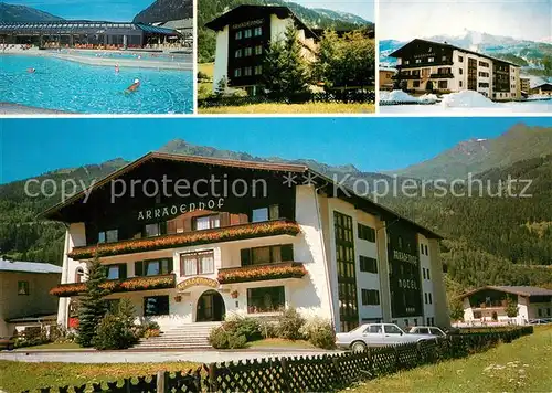 AK / Ansichtskarte Bad Hofgastein Hotel Arkadenhof Schwimmbad Kat. Bad Hofgastein