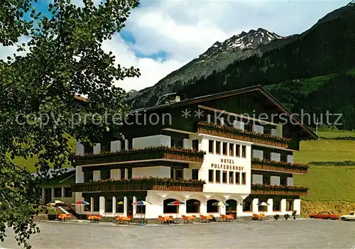 AK / Ansichtskarte Mareit Sterzing Suedtirol Hotel Restaurant Pulverhof