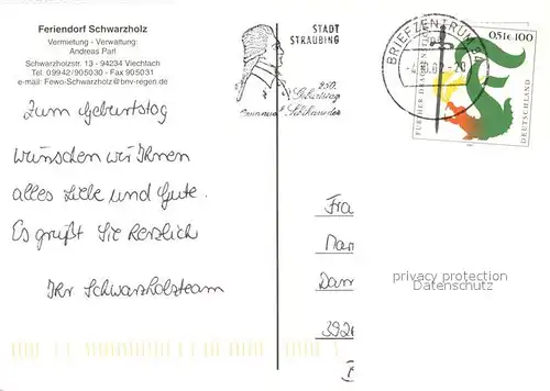 AK / Ansichtskarte Viechtach Bayerischer Wald Feriendorf Schwarzholz Hallenbad Sauna Details Kat. Viechtach