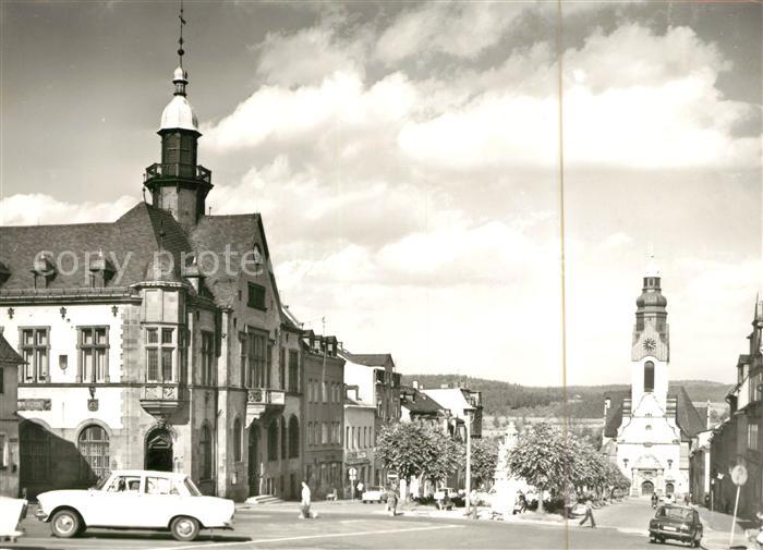 AK / Ansichtskarte Adorf Vogtland Thaelmannplatz Kat. Adorf Nr. kn44023