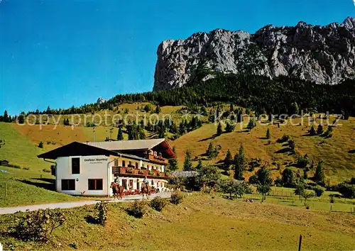 AK / Ansichtskarte Lofer Berggasthaus Obermayerberg Kat. Lofer