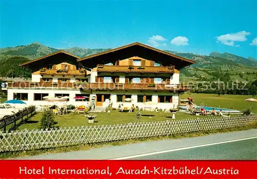 AK / Ansichtskarte Aurach Kitzbuehel Hotel International Kat. Aurach bei Kitzbuehel