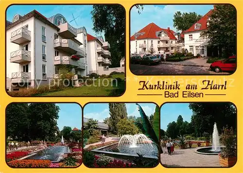 AK / Ansichtskarte Bad Eilsen Kurklinik am Harrl Park Details Kat. Bad Eilsen