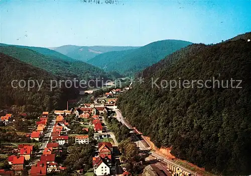 AK / Ansichtskarte Bad Lauterberg Fliegeraufnahme Kat. Bad Lauterberg im Harz