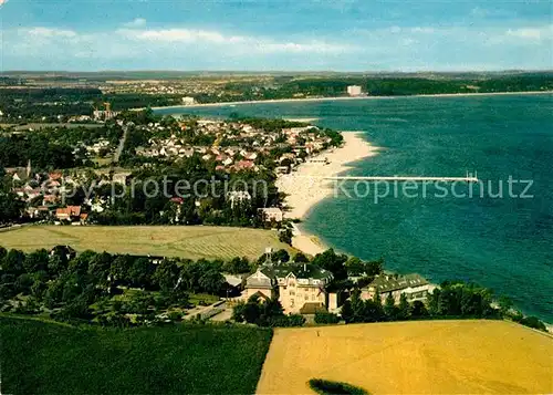 AK / Ansichtskarte Niendorf Ostseebad Fliegeraufnahme Kat. Timmendorfer Strand