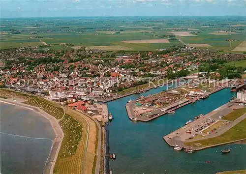 AK / Ansichtskarte Buesum Nordseebad Fliegeraufnahme Kat. Buesum