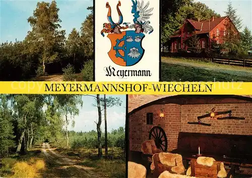 AK / Ansichtskarte Wiecheln Meyermannshof Waldweg Gewoelbekeller Kat. Thomasburg