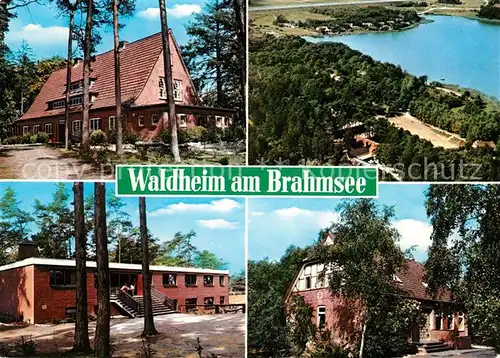 AK / Ansichtskarte Langwedel Holstein Waldheim am Brahmsee Kat. Langwedel