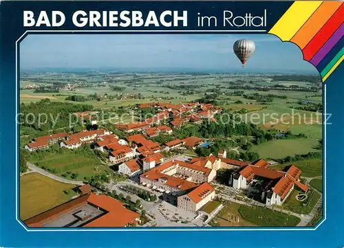 AK / Ansichtskarte Bad Griesbach Rottal Fliegeraufnahme mit Golf Ressort und Ballonhafen Kat. Bad Griesbach i.Rottal