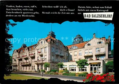 AK / Ansichtskarte Bad Salzschlirf Hotel Badehof Kat. Bad Salzschlirf