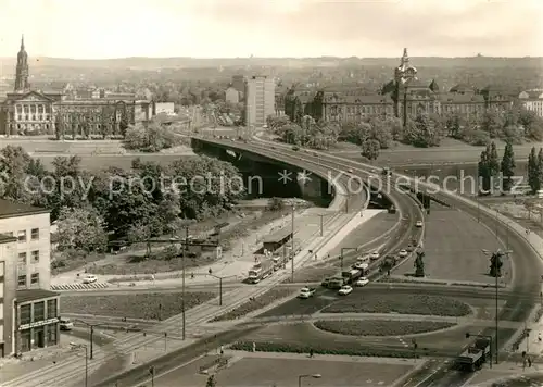 AK / Ansichtskarte Dresden Dr Friedrichs Bruecke Kat. Dresden Elbe