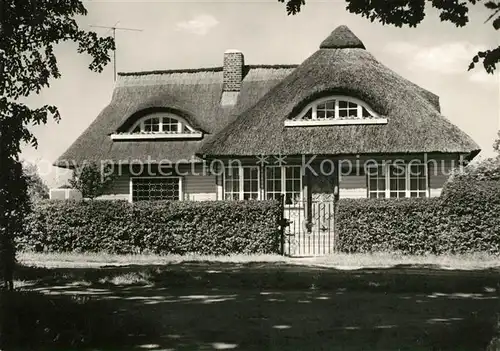 AK / Ansichtskarte Zingst Ostseebad Haus Up friwach Kat. Zingst Darss