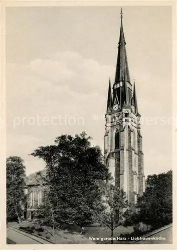 AK / Ansichtskarte Wernigerode Harz Liebfrauenkirche Kat. Wernigerode