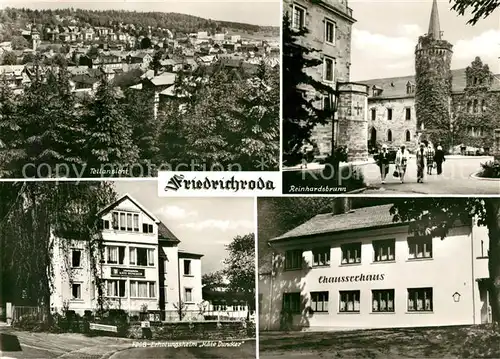 AK / Ansichtskarte Friedrichroda FDGB Erholungsheim Kaete Duncker Reinhardsbrunn Chausseehaus Kat. Friedrichroda