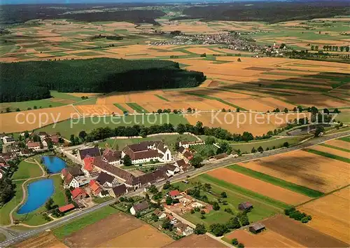 AK / Ansichtskarte Heiligkreuztal Fliegeraufnahme Zisterzienserinnenkloster Kat. Altheim