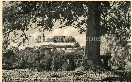 AK / Ansichtskarte Coburg Blick von der Brandensteinebene zur Veste Alter Baum Kat. Coburg