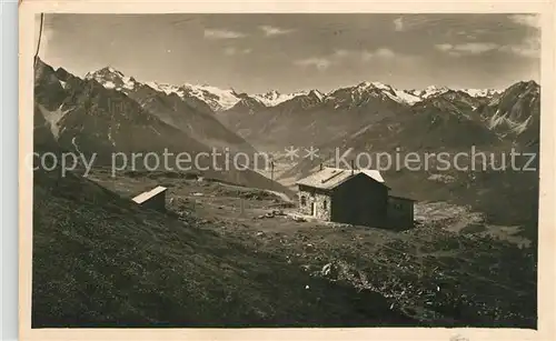 AK / Ansichtskarte Patscherkofel Haus Schutzhaus Alpenpanorama Kat. Tuxer Alpen Innsbruck