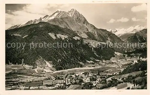 AK / Ansichtskarte Matrei Osttirol Panorama gegen Hinteregger Alpenpanorama Kat. Matrei in Osttirol