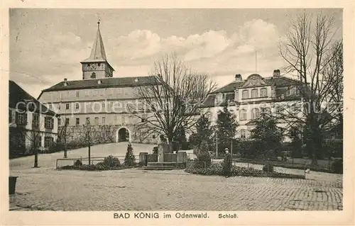 AK / Ansichtskarte Bad Koenig Odenwald Schloss Kat. Bad Koenig