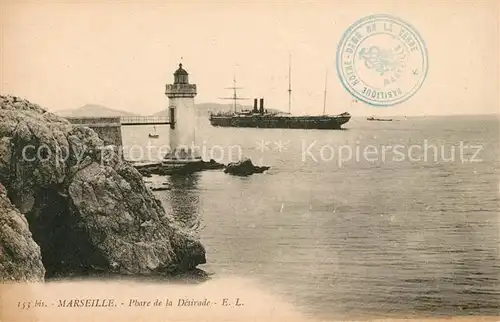 AK / Ansichtskarte Leuchtturm Lighthouse Marseille Phare de la Desirade  Kat. Gebaeude