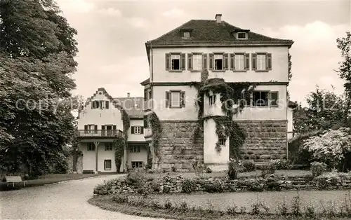 AK / Ansichtskarte Lindach Schwaebisch Gmuend Kurhaus Schloss Kat. Schwaebisch Gmuend