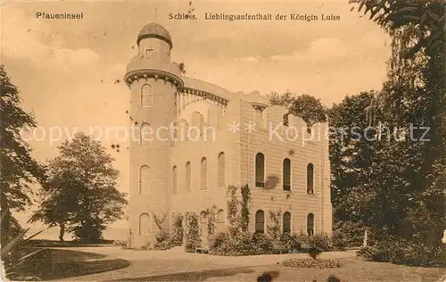 AK / Ansichtskarte Berlin Pfaueninsel Schloss  Kat. Berlin