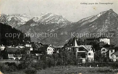 AK / Ansichtskarte Golling Salzach mit Tennengebirge Kat. Golling an der Salzach