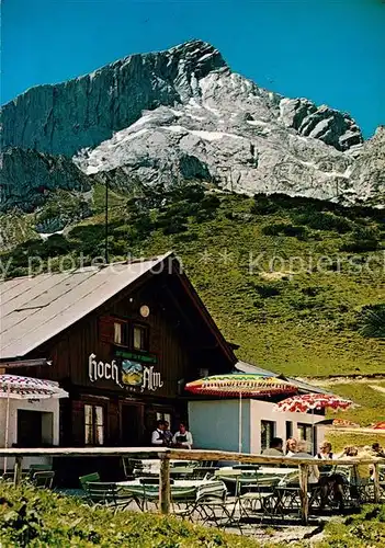 AK / Ansichtskarte Garmisch Partenkirchen Hochalm Alpspitz Nordwand Kat. Garmisch Partenkirchen
