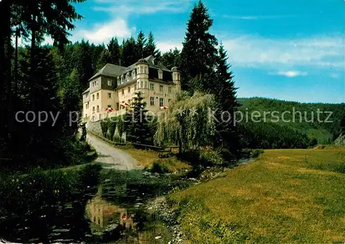 AK / Ansichtskarte Bernstein Wald Gasthof Pension Fels Kat. Schwarzenbach a.Wald