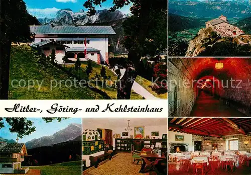 AK / Ansichtskarte Kehlsteinhaus Hitler Goering Haus Kat. Berchtesgaden