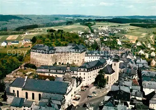 AK / Ansichtskarte Hachenburg Westerwald Fliegeraufnahme Kat. Hachenburg