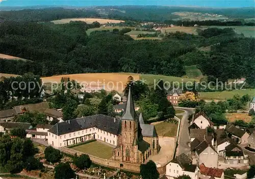 AK / Ansichtskarte Boedingen Fliegeraufnahme Pfarr Wallfahrtskirche Kat. Hennef (Sieg)