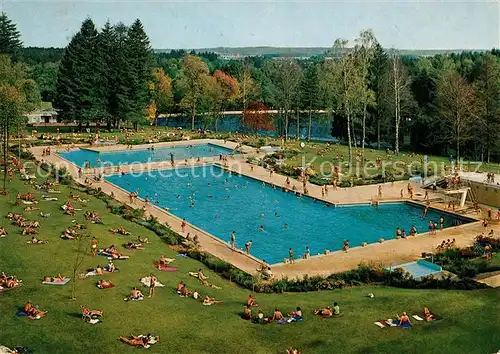 AK / Ansichtskarte Bad Woerishofen Staedtisches Schwimmbad am Sonnenbuechl Kat. Bad Woerishofen