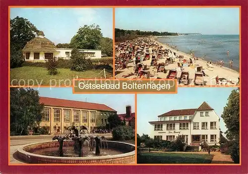 AK / Ansichtskarte Boltenhagen Ostseebad Konsum Gaststaette Pavillon Strand FDGB Erholungsheim Kat. Ostseebad Boltenhagen