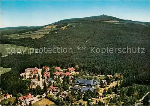 AK / Ansichtskarte Braunlage Wurmberg Fliegeraufnahme Kat. Braunlage Harz