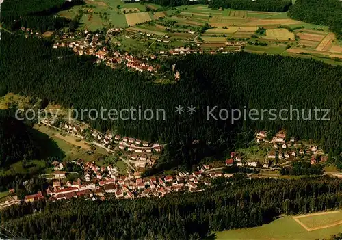 AK / Ansichtskarte Bad Teinach Zavelstein Fliegeraufnahme Kat. Bad Teinach Zavelstein