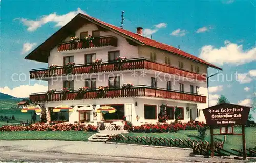 AK / Ansichtskarte Fischen Allgaeu Hotel Pension Haus Rosenstock im Sonnengrund Kat. Fischen i.Allgaeu