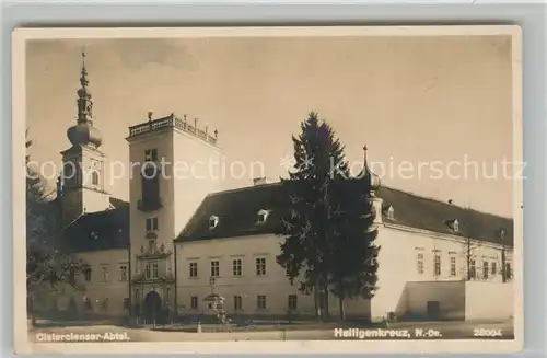 AK / Ansichtskarte Heiligenkreuz Niederoesterreich Zisterzienserabtei Kloster Kat. Heiligenkreuz